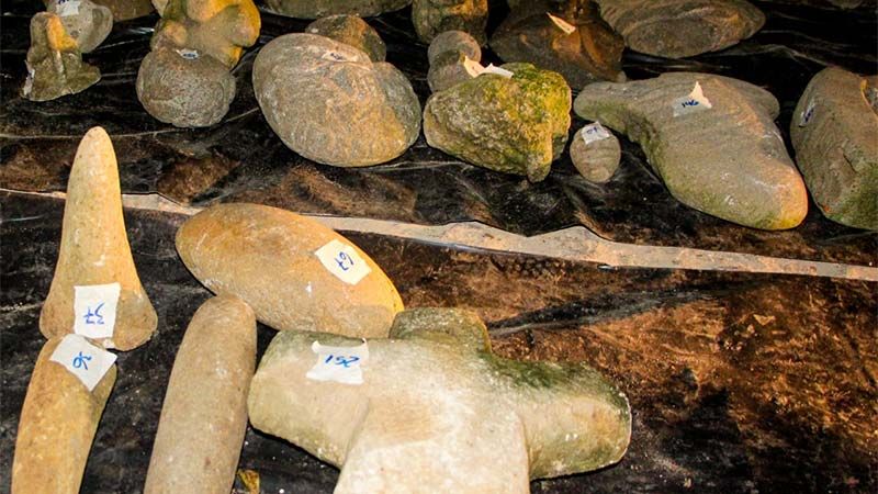 Guatemala: Detienen a dos estadounidenses que transportaban 166 piezas de arte prehisp&aacute;nico