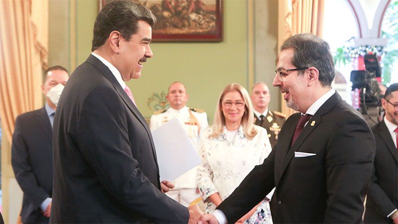 Maduro reitera su compromiso de profundizar la cooperaci&oacute;n de Venezuela con Siria