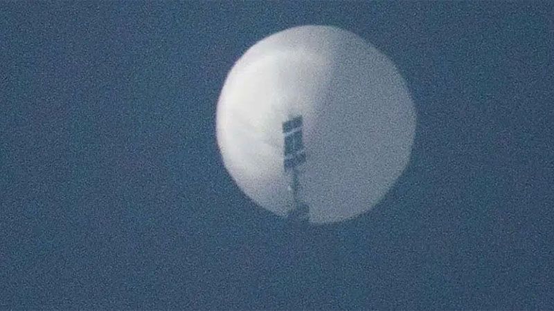 Un globo chino sobrevuela sitios sensibles en EEUU y Canad&aacute;
