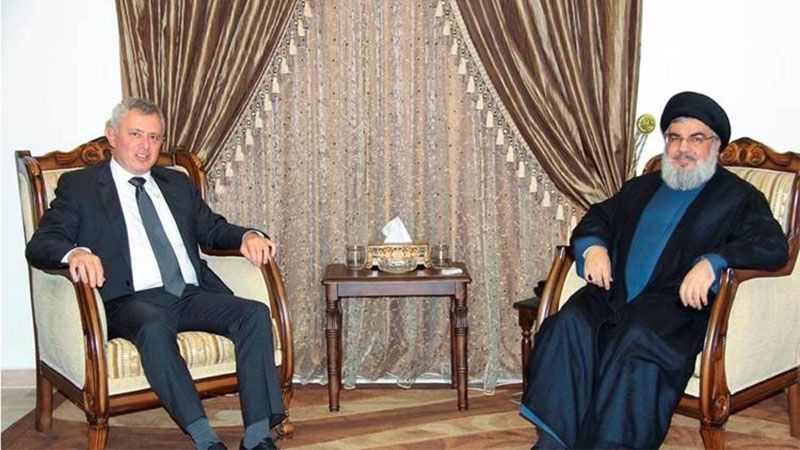 El l&iacute;der de Hezbol&aacute; apoya a Suleiman Franyie como candidato a la Presidencia de L&iacute;bano