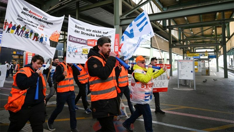 Alemania paralizada por huelga gigantesca en el transporte