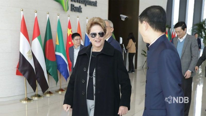Dilma Rousseff, presidenta del Nuevo Banco de Desarrollo del BRICS