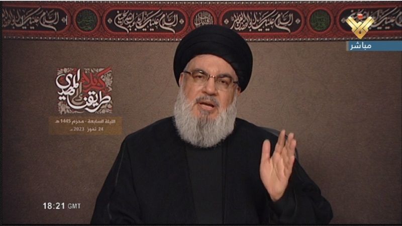 Nasrol&aacute; afirma que la entidad israel&iacute; vive sus peores d&iacute;as y se encamina hacia el abismo