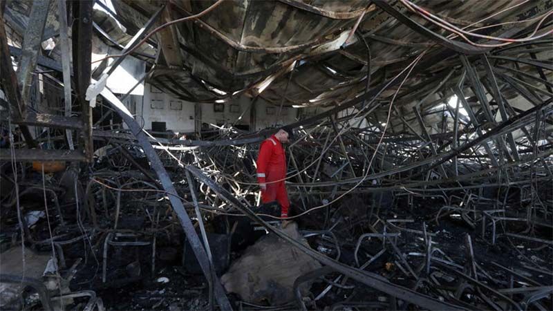 Irak: Detenidos 9 personas por un incendio que provoc&oacute; centenares de v&iacute;ctimas en una boda