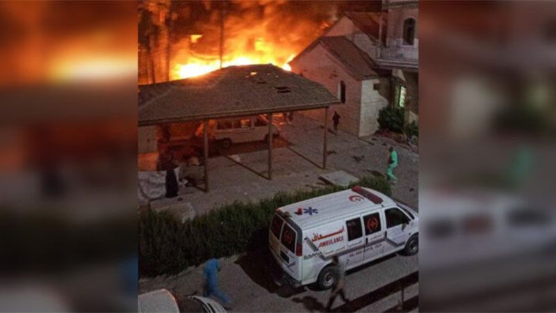 La entidad sionista descarga su histeria contra un hospital de Gaza