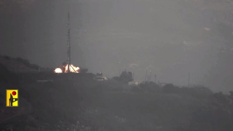 En V&iacute;deo, Hezbol&aacute; ataca con un dron un cuartel del ej&eacute;rcito sionista