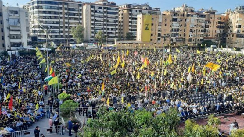 Nasrol&aacute; afirma que la &ldquo;extensi&oacute;n de la guerra&rdquo; depende de c&oacute;mo se porta el enemigo sionista