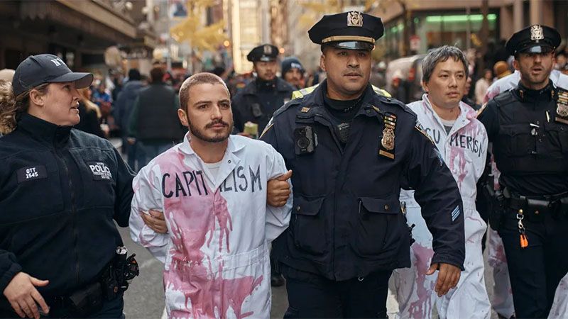 Arrestan a manifestantes propalestinos que irrumpieron en el desfile de Acci&oacute;n de Gracias en Nueva York
