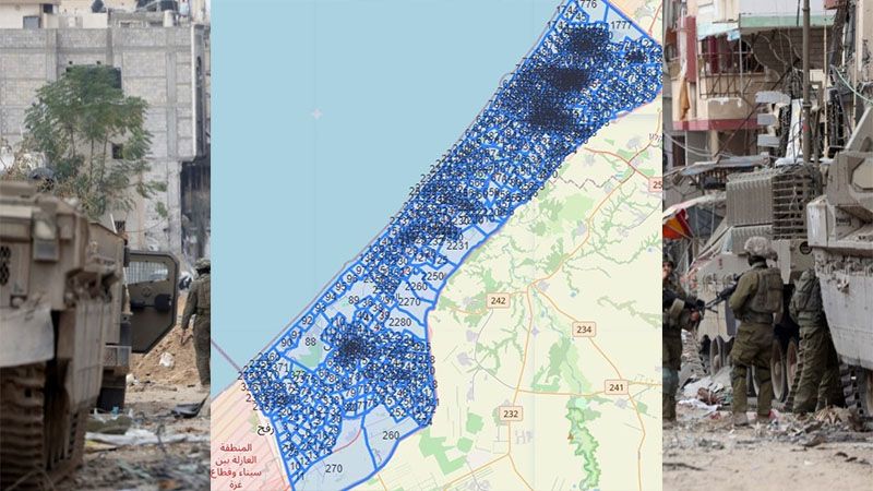 El ej&eacute;rcito israel&iacute; publica un mapa de Gaza con sectores para &oacute;rdenes de &ldquo;evacuaci&oacute;n&rdquo;