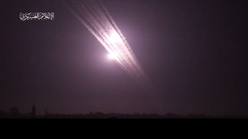 La Resistencia palestina lanza r&aacute;fagas de cohetes contra Tel Aviv justo al comenzar el a&ntilde;o nuevo