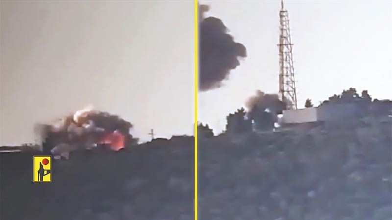 Los misiles de Hezbol&aacute; impactan en instalaciones israel&iacute;es estrat&eacute;gicas