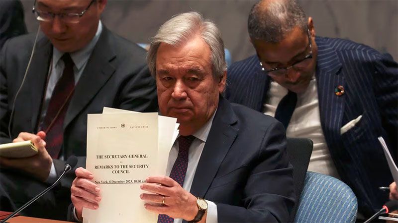Guterres reitera su posici&oacute;n de alto el fuego en Gaza tras el veto de EEUU