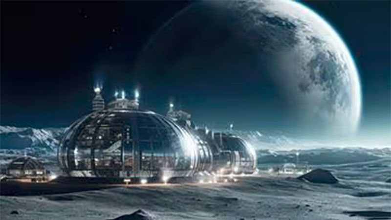 Rusia y China planean instalar una central nuclear en la Luna