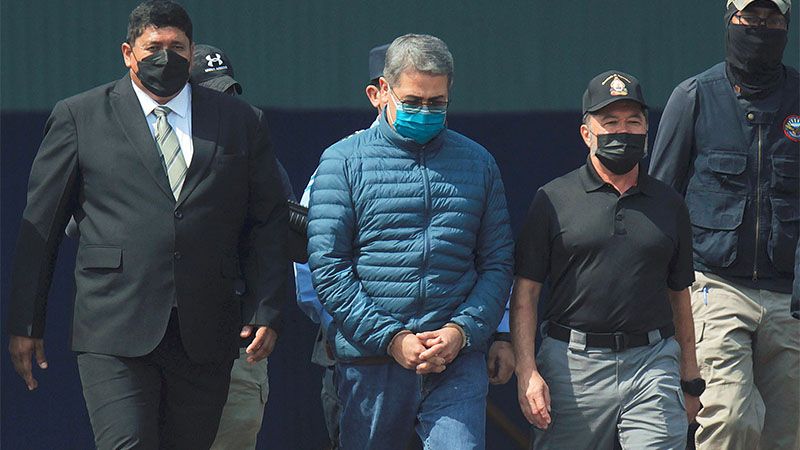 Juan Orlando Hern&aacute;ndez &ldquo;paviment&oacute; una autopista de coca&iacute;na hacia EEUU&rdquo;, seg&uacute;n la Fiscal&iacute;a