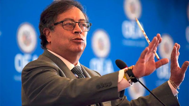 Petro reitera su cr&iacute;tica al genocidio israel&iacute; en Gaza: EEUU no maneja nuestra pol&iacute;tica exterior