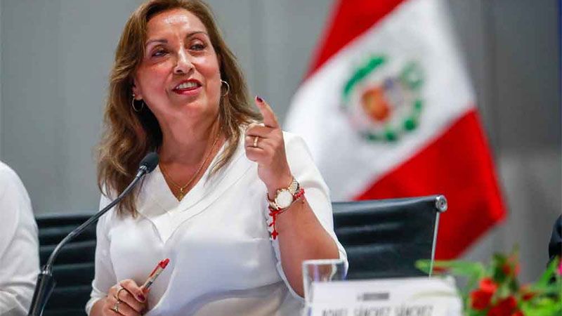 La presidenta de Per&uacute; declarada en rebeld&iacute;a por el fiscal de la Naci&oacute;n
