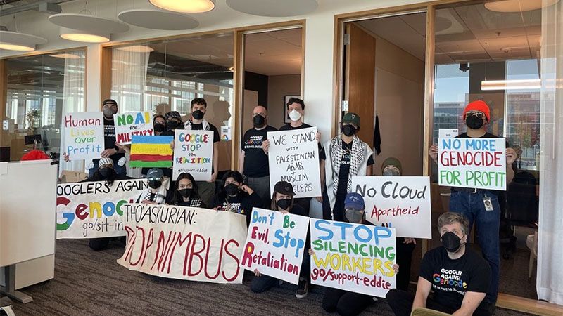 Google despide a 28 empleados que protestaron por un contrato con Tel Aviv