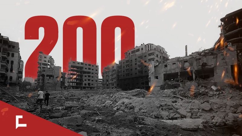 Infogr&aacute;fico: 200 d&iacute;as de la guerra israel&iacute; contra Gaza