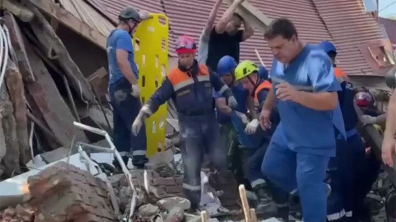 Explosi&oacute;n en un centro comercial de Rusia deja varios heridos