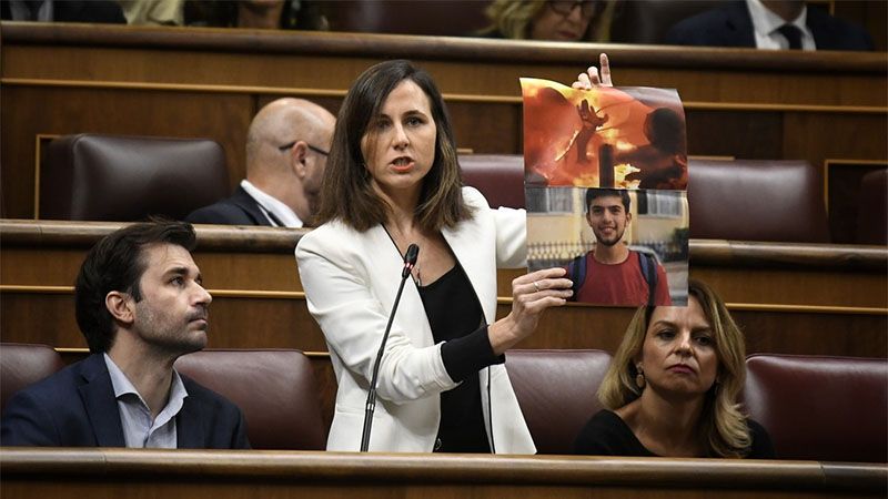 L&iacute;der de Podemos en Espa&ntilde;a compara los ataques israel&iacute;es con las &ldquo;c&aacute;maras de gas de los nazis&rdquo;