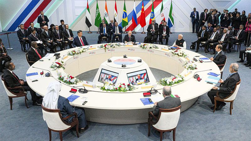 L&iacute;deres de los BRICS debaten retos globales y conflictos regionales