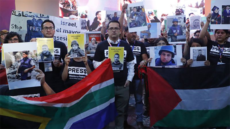 Palestina ya es el mayor cementerio de periodistas de los &uacute;ltimos cinco a&ntilde;os, seg&uacute;n RSF