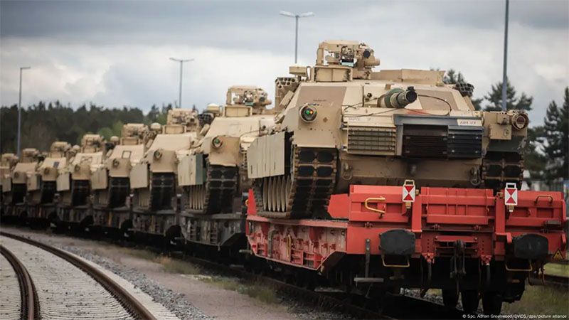Taiw&aacute;n recibe un primer lote de tanques Abrams de Estados Unidos