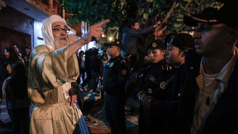 Miembros de secta jud&iacute;a Lev Tahor se enfrentan con la Polic&iacute;a en Guatemala