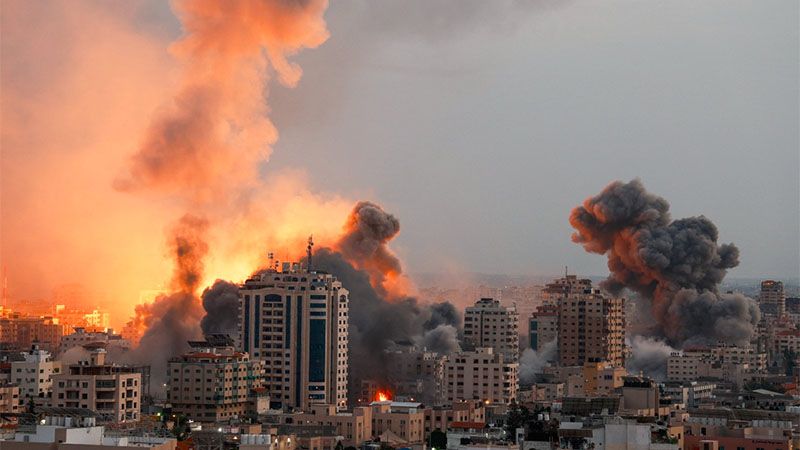 El r&eacute;gimen israel&iacute; bombarde&oacute; Siria 347 veces en 2024