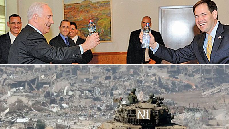 Rubio a Netanyahu: El apoyo al r&eacute;gimen israel&iacute; es una &ldquo;m&aacute;xima prioridad&rdquo; para Trump