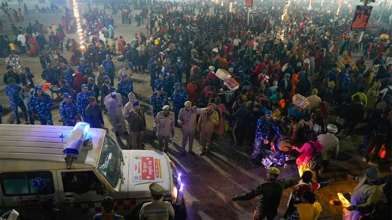 Al menos 15 muertos en una estampida en un peregrinaje masivo en India