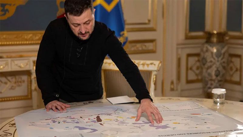 Zelenski propone intercambio de territorios con Rusia