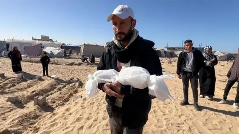 Mueren cinco beb&eacute;s en la asediada Franja de Gaza a causa del intenso fr&iacute;o