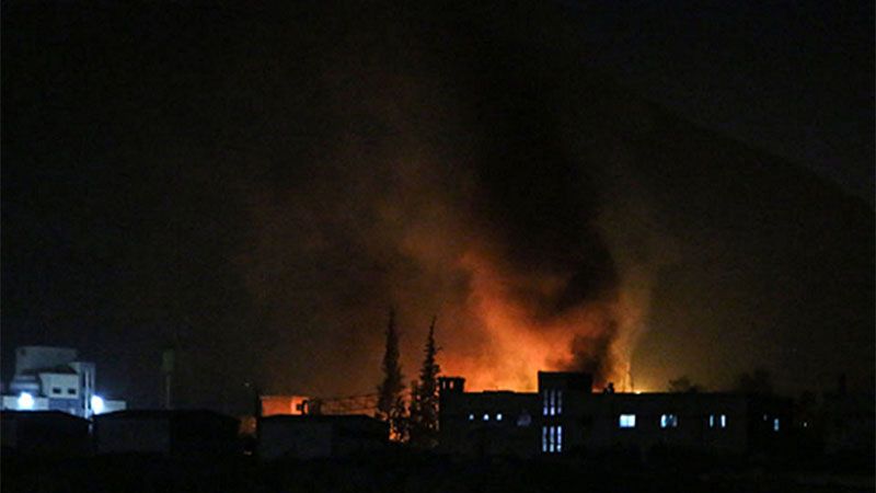 Masivos bombardeos israel&iacute;es en el sur de Siria