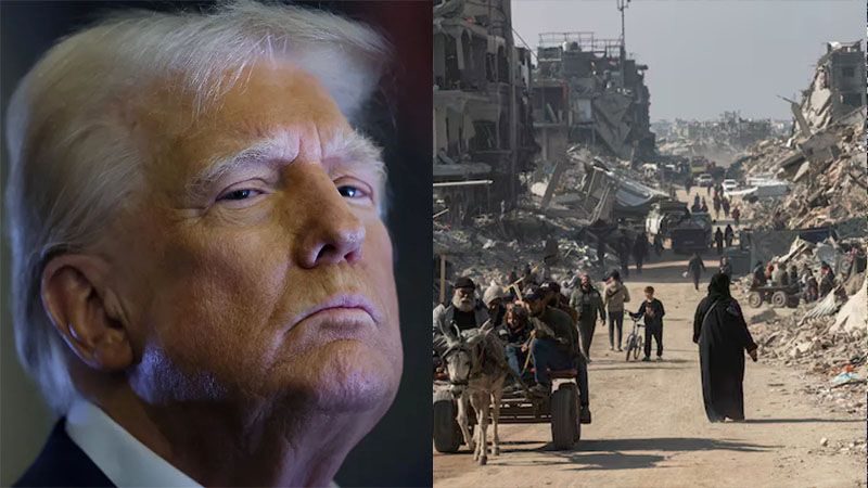 Trump amenaza a la poblaci&oacute;n de Gaza con un &ldquo;infierno&rdquo; si no liberan a los rehenes