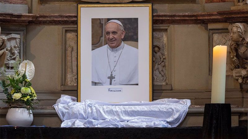 La entidad israel&iacute; retira sus condolencias por la muerte del papa Francisco