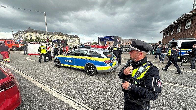 M&aacute;s de diez heridos en un ataque con cuchillo en Hamburgo