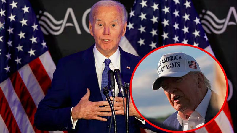 Trump comparte una extra&ntilde;a teor&iacute;a conspirativa: &ldquo;No existe Joe Biden, ejecutado en 2020&rdquo;