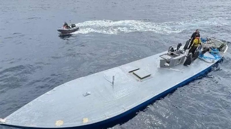 Decomisan en el norte de Brasil un submarino del narcotr&aacute;fico