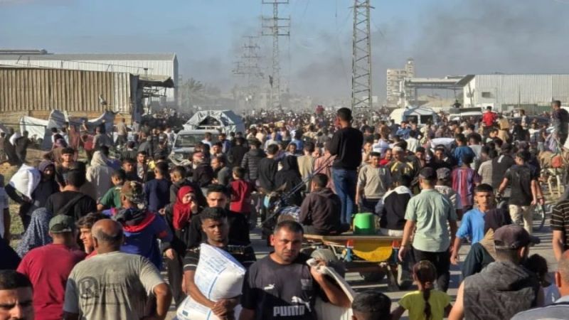 La ocupaci&oacute;n israel&iacute; mata a 27 palestinos en una entrega de ayuda en Raf&aacute;