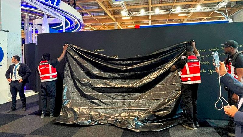 Francia cierra los espacios de los expositores israel&iacute;es en el Sal&oacute;n de Le Bourget