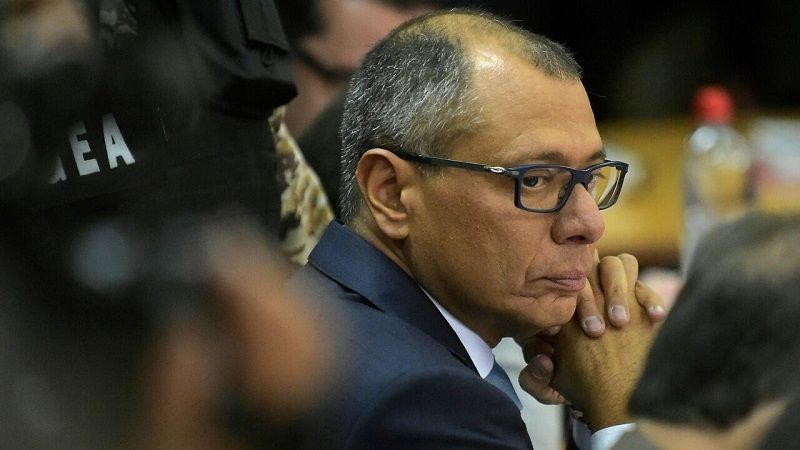 Ecuador: Condenan a 13 a&ntilde;os de c&aacute;rcel al exvicepresidente Jorge Glas