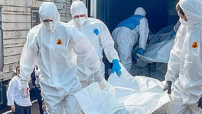 Mosc&uacute; entrega a Kiev 1.000 cuerpos de militares ucranianos