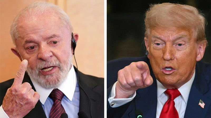 Trump insiste en que Brasil &ldquo;cambie de rumbo&rdquo; y Lula contraataca: &ldquo;Chantaje inaceptable&rdquo;