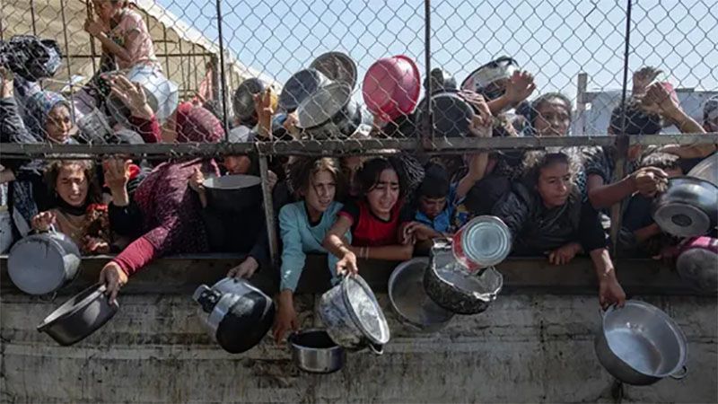 La ocupaci&oacute;n israel&iacute; usa el hambre como arma de guerra contra los palestinos en Gaza