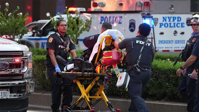 Tiroteo en Nueva York deja al menos cuatro muertos, incluido un polic&iacute;a