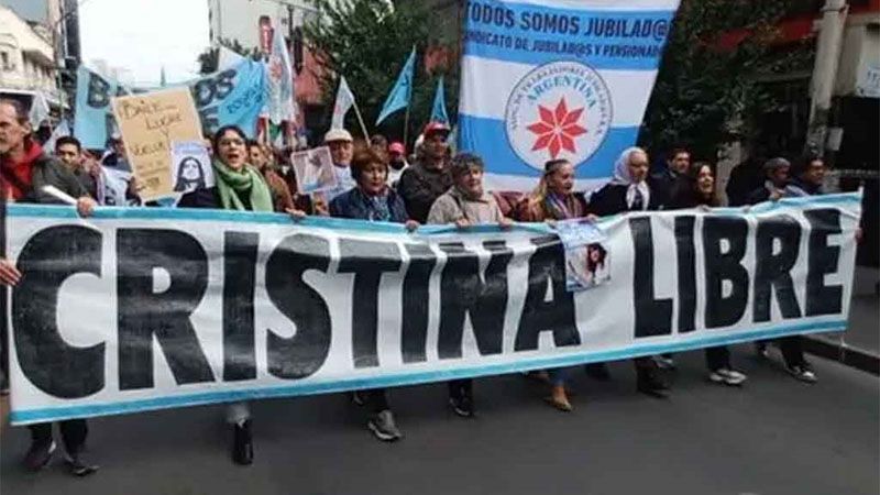 Avanza campa&ntilde;a internacional &ldquo;Cristina Libre&rdquo;