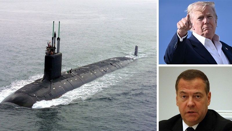 Trump aclara su orden de desplegar dos submarinos nucleares