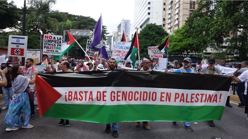 Presidente de Venezuela convoca a una movilizaci&oacute;n mundial por Palestina