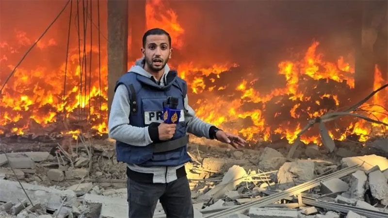 La ocupaci&oacute;n israel&iacute; asesina a todo un equipo de reporteros de Al Jazeera en Gaza